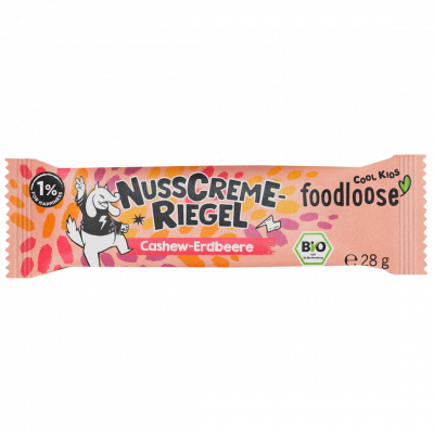 (VB) Nusscreme Riegel Cashew Erdbeere (28gr)